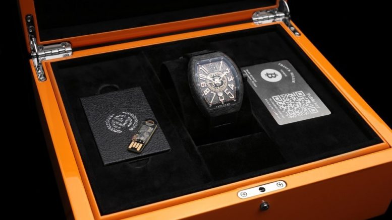 Pedro Luis Martín Olivares - $ 55,800 Relojes Swiss Luxury Encrypto ya se cotizan Bitcoin